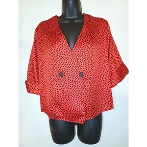 NWT TopShop Orange Top